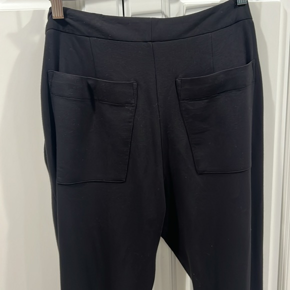 Helmut Lang. Crossover Black Knit Joggers. P - Picture 5 of 8